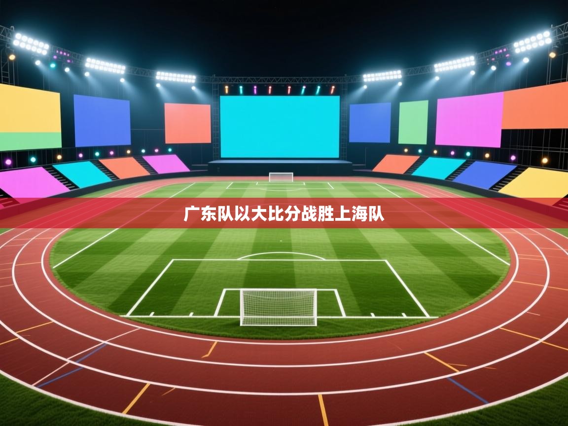 广东队以大比分战胜上海队